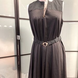 Tara Jarmon Belted Swing Dress